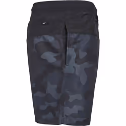 Urban Classics Mens Block Swim Shorts - M, Black/Dark Camo