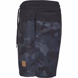 Urban Classics Mens Block Swim Shorts - M, Black/Dark Camo
