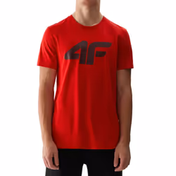 4F Mens Logo Regular T-Shirt