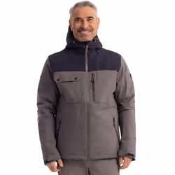 Trespass Mens Eastwell Padded Jacket - XXS, Storm Grey