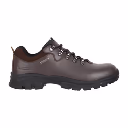 Mountain Warehouse Mens Latitude Extreme Leather Waterproof Walking Shoes - 10 UK, Brown