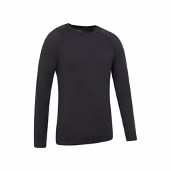 Mountain Warehouse Mens Keep The Heat Thermal Top - XXS, Black