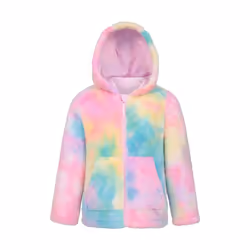Mountain Warehouse Childrens/Kids Cosy Rainbow Full Zip Hoodie - 11-12 Years, Bright Pink