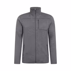 Mountain Warehouse Mens Helford Full Zip Fleece Jacket - XXS, Charcoal