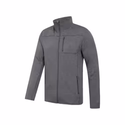 Mountain Warehouse Mens Helford Full Zip Fleece Jacket - XXS, Charcoal