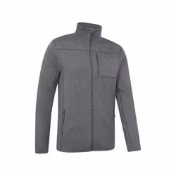 Mountain Warehouse Mens Helford Full Zip Fleece Jacket - XXS, Charcoal