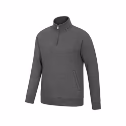 Mountain Warehouse Mens Bamburgh Half Zip Jumper - XXS, Charcoal