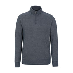 Mountain Warehouse Mens Bamburgh Half Zip Jumper - 4XL, Navy