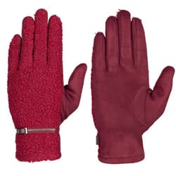 Trespass Womens/Ladies Pisa Sherpa Winter Gloves - L-XL, Mulberry