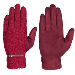 Trespass Womens/Ladies Pisa Sherpa Winter Gloves - S-M, Mulberry