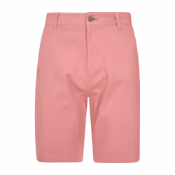 Mountain Warehouse Mens Organic Chino Shorts - 28R, Pink