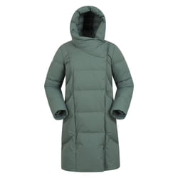 Mountain Warehouse Womens/Ladies Cosy Extreme II Wrap Down Jacket - 14 UK, Khaki Green