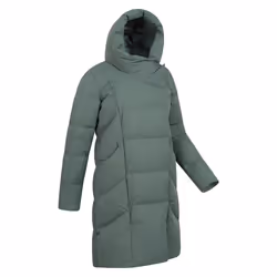 Mountain Warehouse Womens/Ladies Cosy Extreme II Wrap Down Jacket - 14 UK, Khaki Green