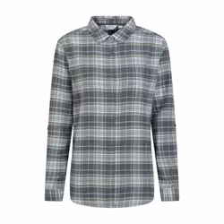 Mountain Warehouse Womens/Ladies Balsam Brushed Flannel Longline Shirt - 10 UK, Dark Green