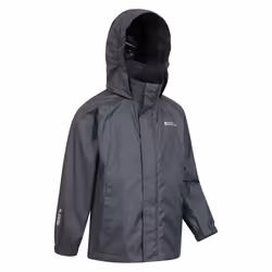 Mountain Warehouse Childrens/Kids Pakka II Waterproof Jacket - 9-10 Years, Grey