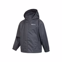 Mountain Warehouse Childrens/Kids Pakka II Waterproof Jacket - 9-10 Years, Grey
