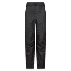 Mountain Warehouse Mens Spray Waterproof Regular Trousers - XXS, Black