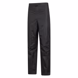 Mountain Warehouse Mens Spray Waterproof Regular Trousers - XXS, Black