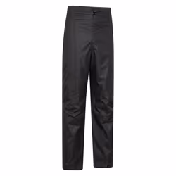Mountain Warehouse Mens Spray Waterproof Regular Trousers - XXS, Black