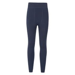 Mountain Warehouse Womens/Ladies Fluffy Fleece Lined Thermal Leggings - S, Navy
