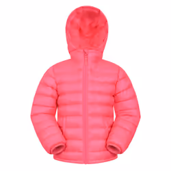 Mountain Warehouse Childrens/Kids Seasons II Padded Jacket - 9-10 Years, Bright Pink
