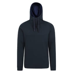 Mountain Warehouse Mens Alder High-Neck Hoodie - XXS, Navy