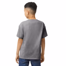 Gildan Childrens/Kids Soft Style Jersey T-Shirt - 3-4 Years, Dark Heather