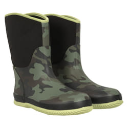 Mountain Warehouse Childrens/Kids Puddle Camo Wellington Boots - 12 UK Child, Black