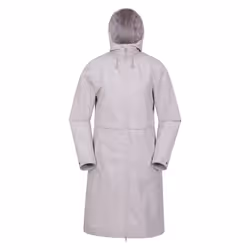 Mountain Warehouse Womens/Ladies Hilltop Extra Long Waterproof Jacket - 14 UK, Light Beige