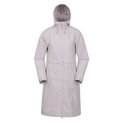 Mountain Warehouse Womens/Ladies Hilltop Extra Long Waterproof Jacket - 14 UK, Light Beige