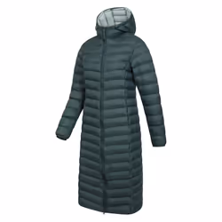Mountain Warehouse Womens/Ladies Florence Extra Long Padded Jacket - 8 UK, Dark Khaki