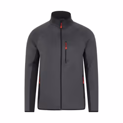 Mountain Warehouse Mens Treston Full Zip Fleece Jacket - XXS, Black