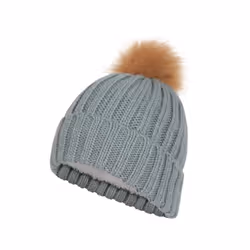 Mountain Warehouse Womens/Ladies Geneva Borg Lined Beanie - One Size, Light Blue