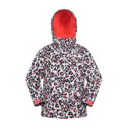 Mountain Warehouse Childrens/Kids Snowdrop Watercolour Ski Jacket - 2-3 Years, Coral