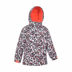 Mountain Warehouse Childrens/Kids Snowdrop Watercolour Ski Jacket - 2-3 Years, Coral