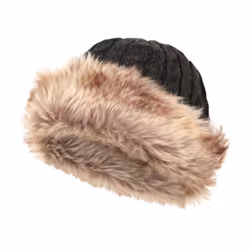 Mountain Warehouse Womens/Ladies Faux Fur Winter Hat - One Size, Charcoal