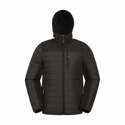 Mountain Warehouse Mens Turbine II Padded Soft Shell Jacket - XXS, Khaki Green
