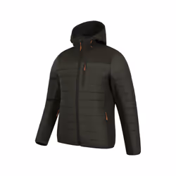Mountain Warehouse Mens Turbine II Padded Soft Shell Jacket - XXS, Khaki Green