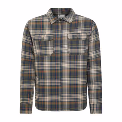 Mountain Warehouse Mens Stream II Flannel Lined Shirt - XXL, Dark Khaki