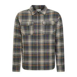 Mountain Warehouse Mens Stream II Flannel Lined Shirt - XXL, Dark Khaki