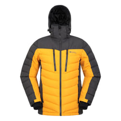 Mountain Warehouse Mens Vulcan III Ski Jacket - XXS, Mustard