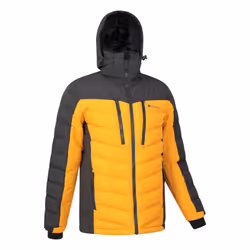 Mountain Warehouse Mens Vulcan III Ski Jacket - XXS, Mustard
