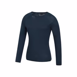 Mountain Warehouse Mens Merino Wool Thermal Top - XXS, Petrol
