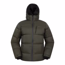 Mountain Warehouse Mens Frost II Extreme Down Jacket - XL, Khaki Green