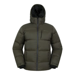 Mountain Warehouse Mens Frost II Extreme Down Jacket - XL, Khaki Green
