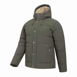 Mountain Warehouse Mens Manta Padded Jacket - 4XL, Khaki Green