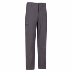 Mountain Warehouse Mens Trek Stretch Long Winter Hiking Trousers - 40R, Dark Grey