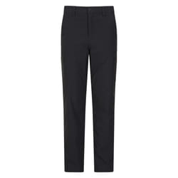 Mountain Warehouse Mens Trek Stretch Long Winter Hiking Trousers - 40R, Jet Black