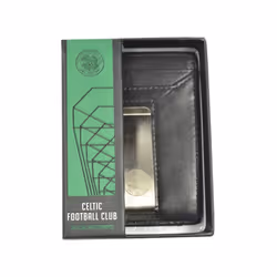 Celtic FC Leather Money Clip Wallet