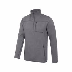 Mountain Warehouse Mens Helford Half Zip Fleece Top - XXS, Grey